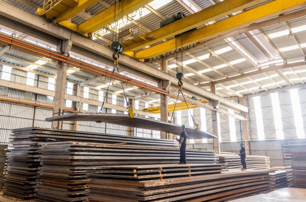 Chapas de Aço Carbono, galvanizado e xadrez